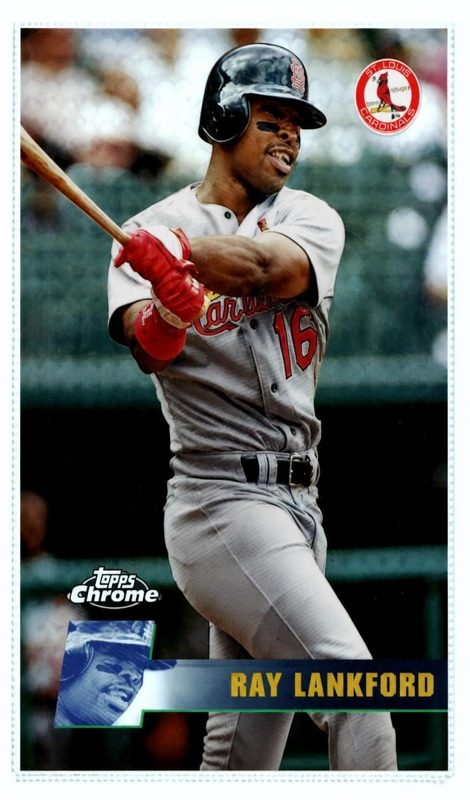 Ray Lankford, 1996 Topps Chrome Baseball