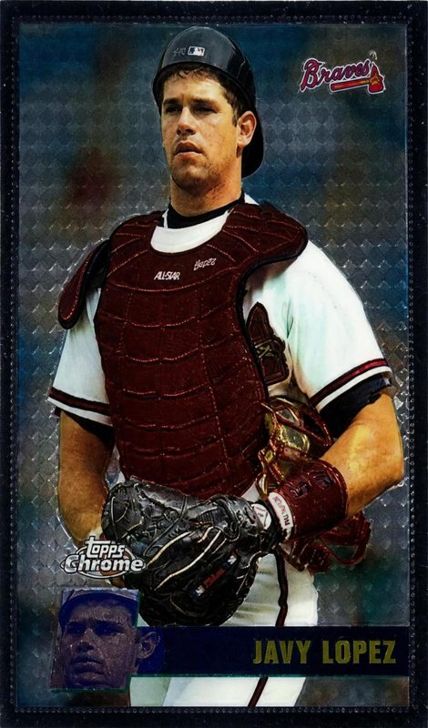 Javy Lopez, 1996 Topps Chrome Baseball
