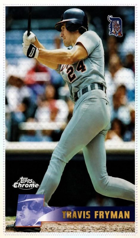 Travis Fryman, 1996 Topps Chrome Baseball