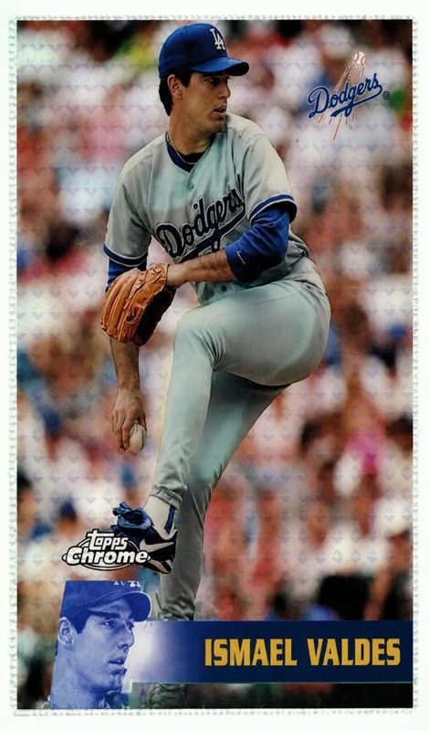 Ismael Valdes, 1996 Topps Chrome Baseball