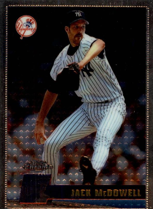 Jack McDowell, 1996 Topps Chrome Baseball