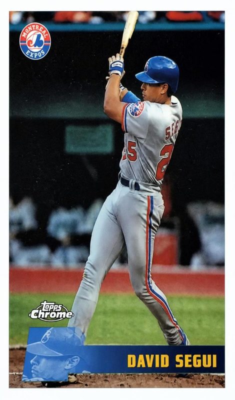 David Segui, 1996 Topps Chrome Baseball