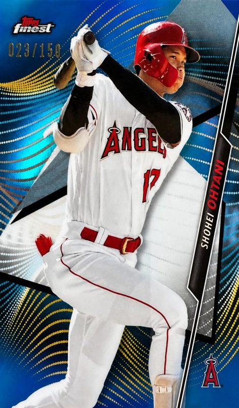 Shohei Ohtani, 2020 Topps Finest Baseball