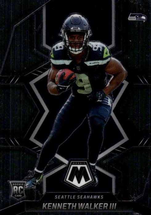 Kenneth Walker III, 2022 Panini Mosaic Football