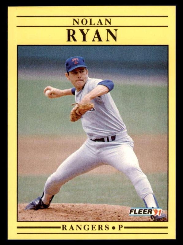 Nolan Ryan, 1991 Fleer Baseball
