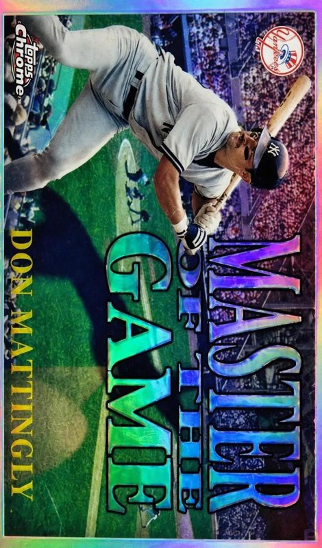 Don Mattingly, 1996 Topps Chrome Baseball