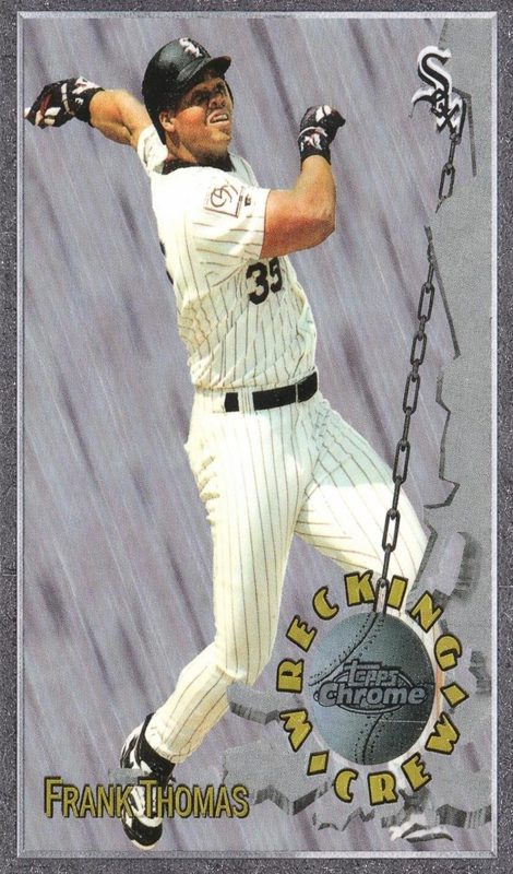 Frank Thomas, 1996 Topps Chrome Baseball