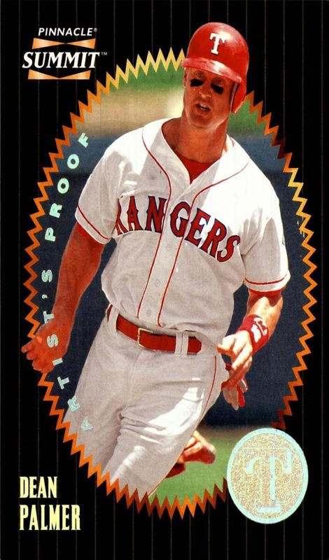 Dean Palmer, 1996 Pinnacle Summit Baseball