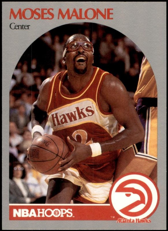 Moses Malone, 1990 Hoops Basketball