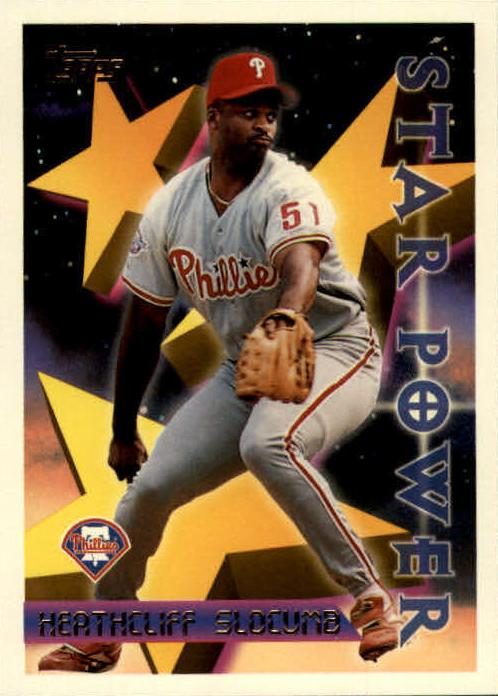 Heathcliff Slocumb, 1996 Topps Baseball