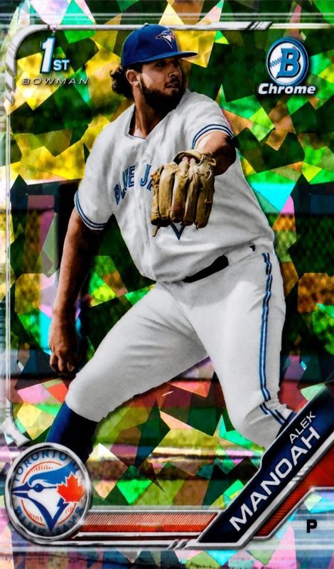 Alek Manoah, 2019 Bowman Chrome Draft Sapphire Baseball