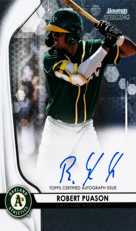 Robert Puason, 2020 Bowman Sterling Baseball