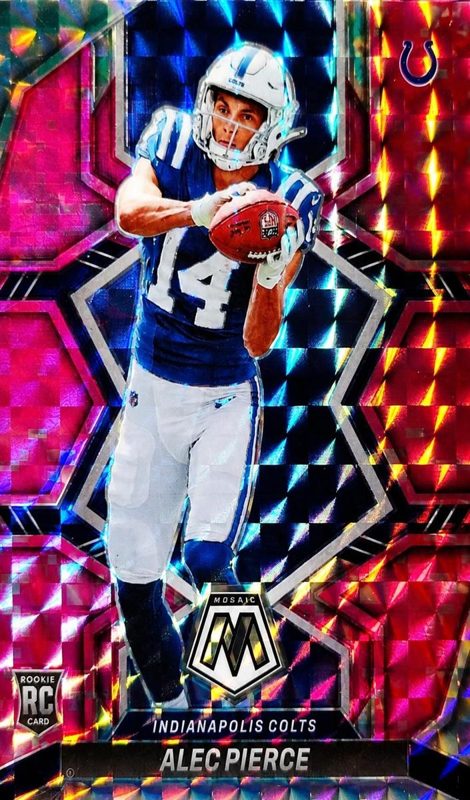 Alec Pierce, 2022 Panini Mosaic Football