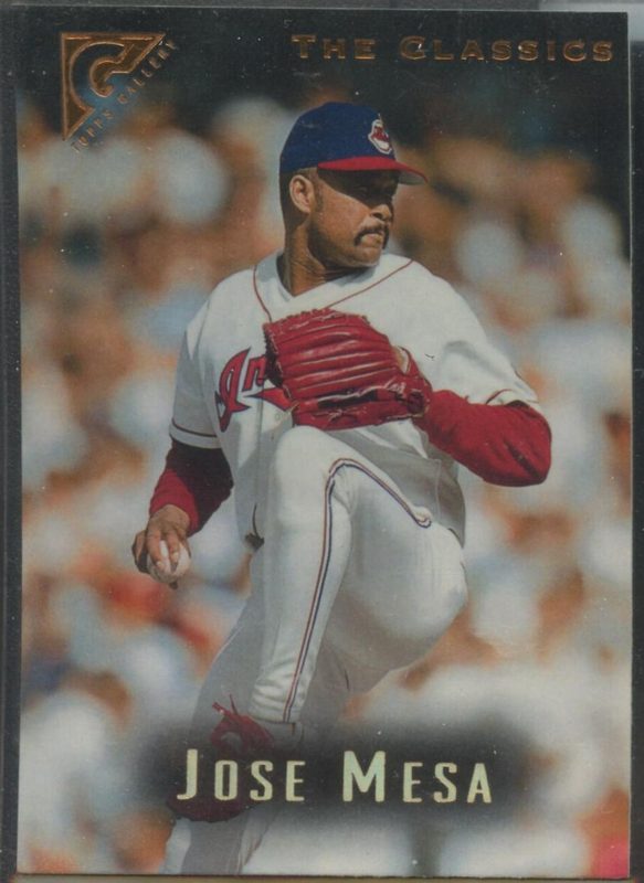 Jose Mesa, 1996 Topps Gallery Baseball