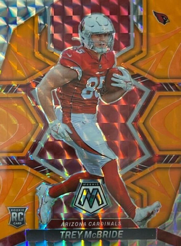 Trey McBride, 2022 Panini Mosaic Football