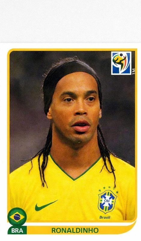 Ronaldinho, 2010 Panini South Africa FIFA World Cup Sticker Soccer