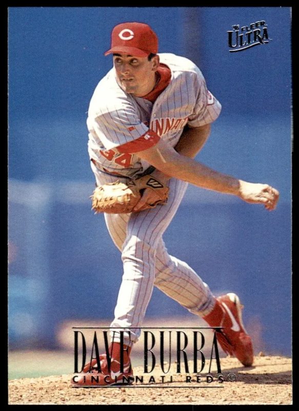 Dave Burba, 1996 Fleer Ultra Baseball