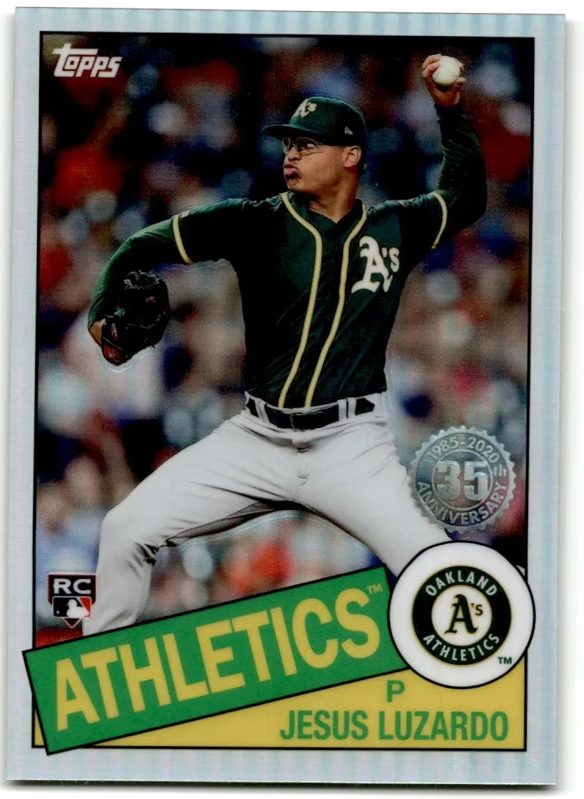 Jesus Luzardo, 2020 Topps Chrome Baseball