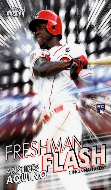 Aristides Aquino, 2020 Topps Chrome Baseball