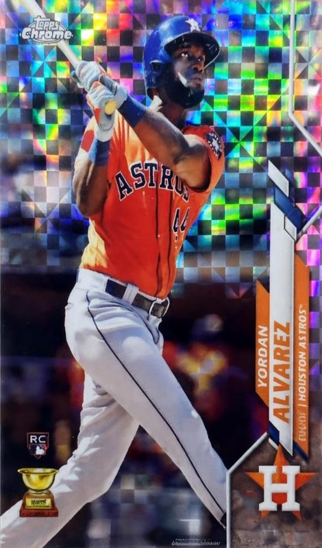 Yordan Alvarez, 2020 Topps Chrome Baseball