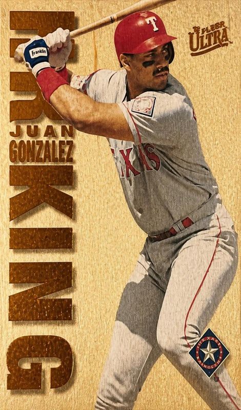 Juan Gonzalez, 1996 Fleer Ultra Baseball