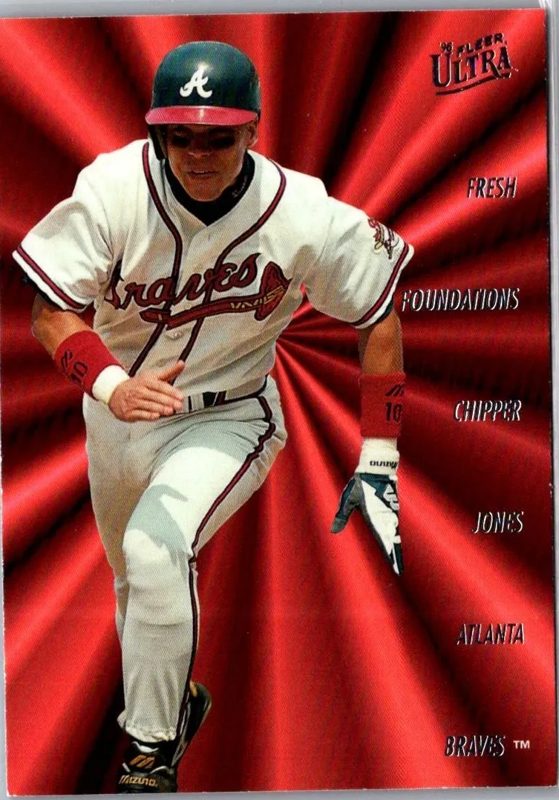Chipper Jones, 1996 Fleer Ultra Baseball