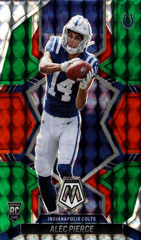 Alec Pierce, 2022 Panini Mosaic Football