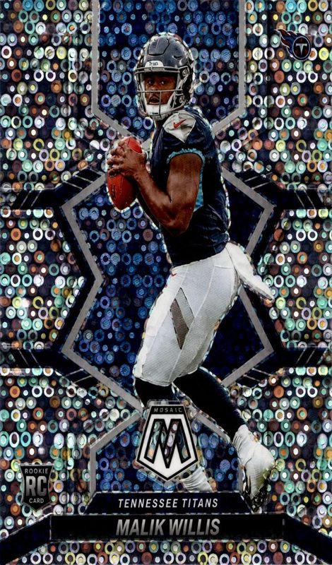 Malik Willis, 2022 Panini Mosaic Football