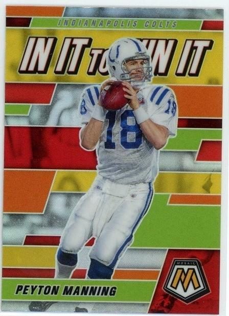 Peyton Manning, 2021 Panini Mosaic Football