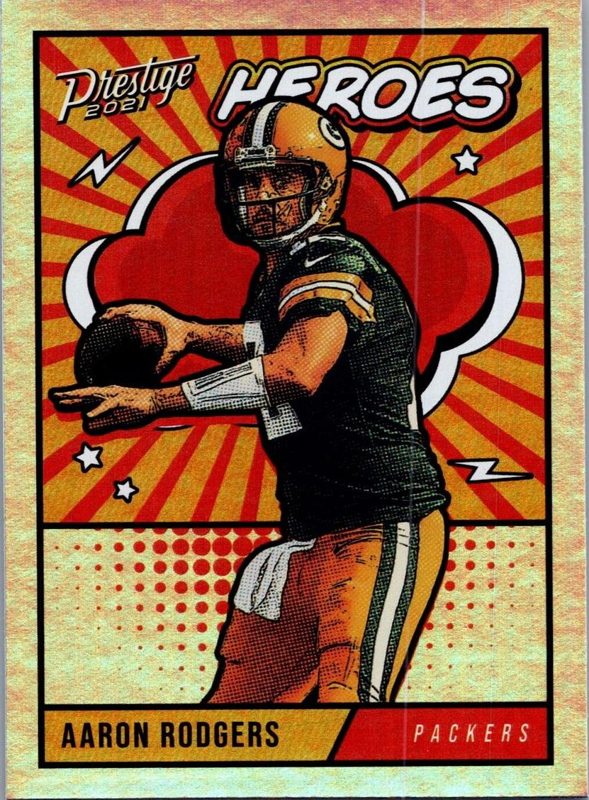 Aaron Rodgers, 2021 Panini Prestige Football