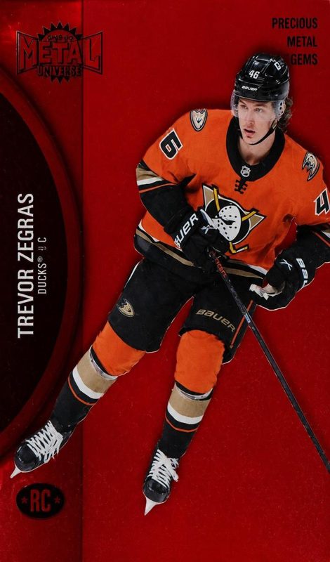 Trevor Zegras, 2021 Skybox Metal Universe Hockey