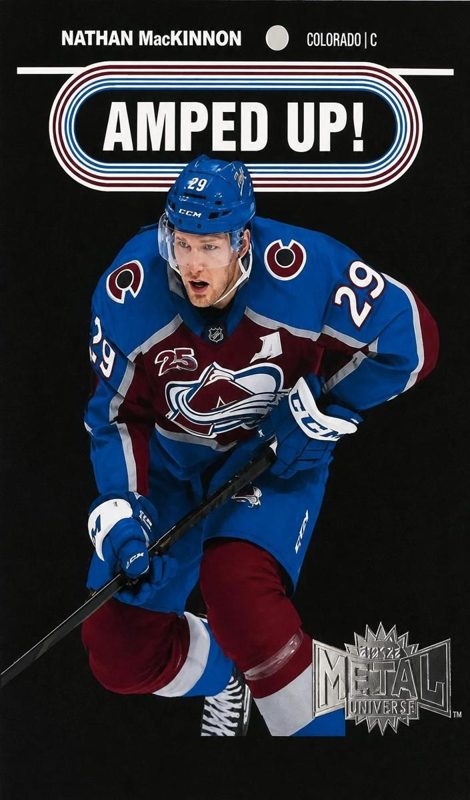 Nathan MacKinnon, 2021 Skybox Metal Universe Hockey
