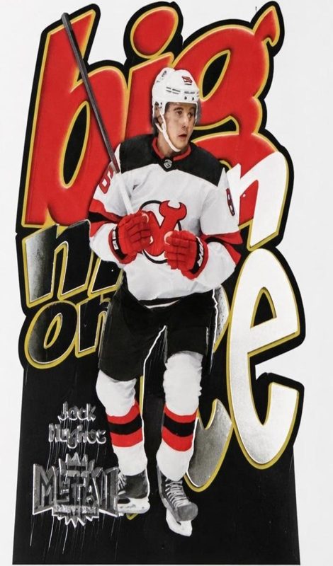 Jack Hughes, 2021 Skybox Metal Universe Hockey