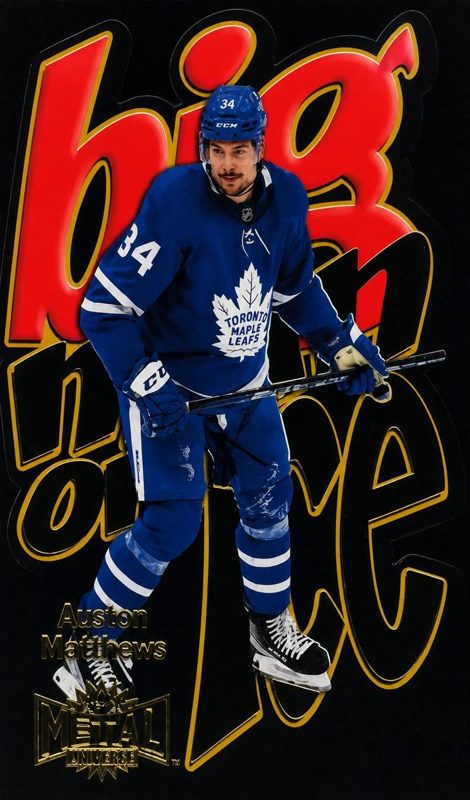 Auston Matthews, 2021 Skybox Metal Universe Hockey