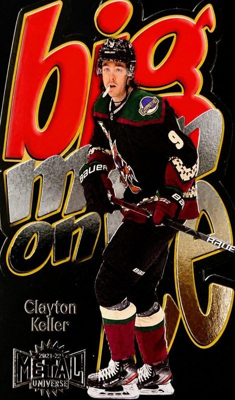 Clayton Keller, 2021 Skybox Metal Universe Hockey