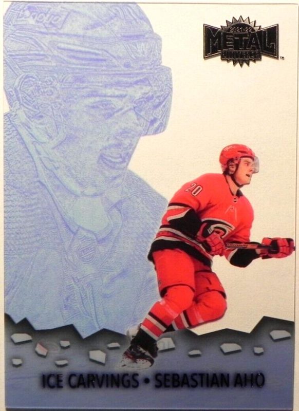 Sebastian Aho, 2021 Skybox Metal Universe Hockey