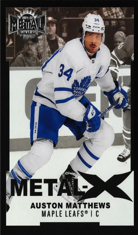 Auston Matthews, 2021 Skybox Metal Universe Hockey