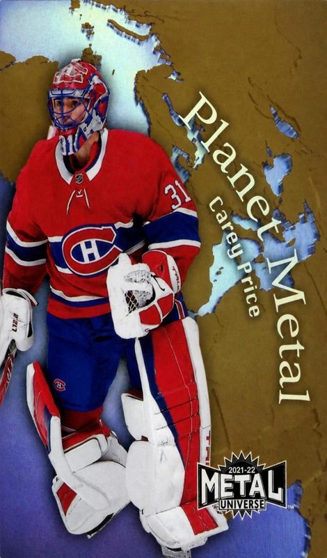 Carey Price, 2021 Skybox Metal Universe Hockey