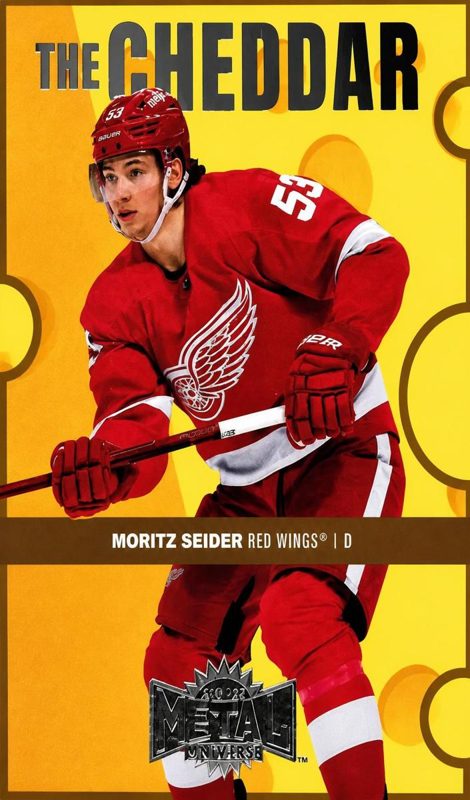 Moritz Seider, 2021 Skybox Metal Universe Hockey