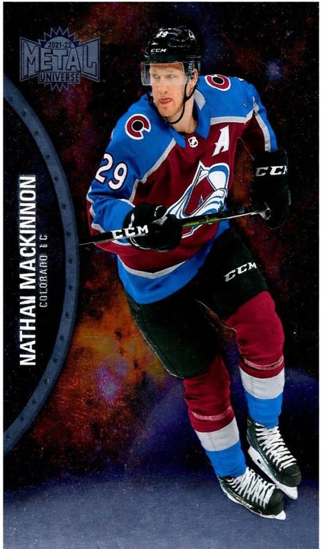 Nathan MacKinnon, 2021 Skybox Metal Universe Hockey