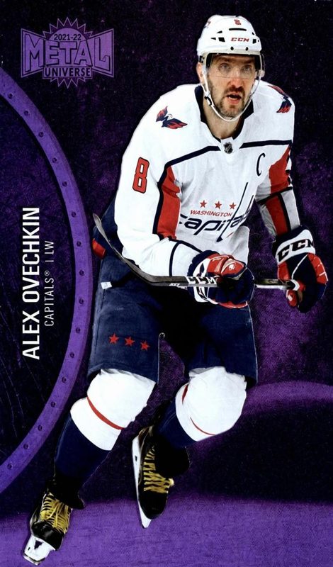 Alex Ovechkin, 2021 Skybox Metal Universe Hockey
