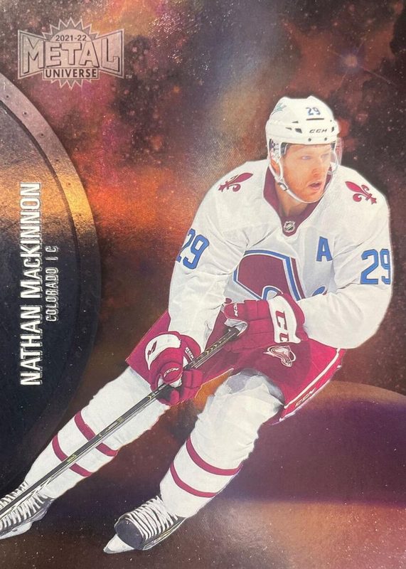 Nathan MacKinnon, 2021 Skybox Metal Universe Hockey