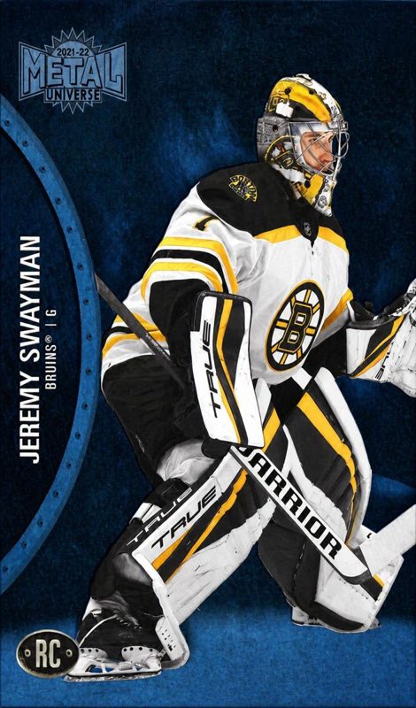 Jeremy Swayman, 2021 Skybox Metal Universe Hockey