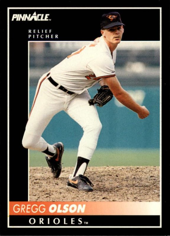 Gregg Olson, 1992 Pinnacle Baseball