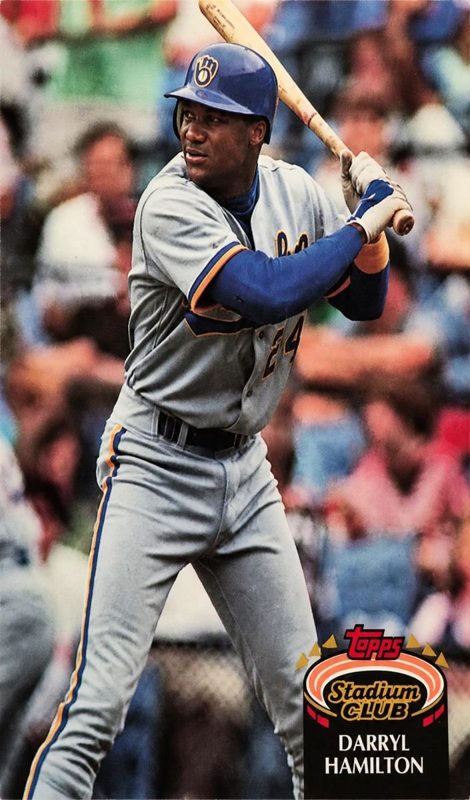 Darryl Hamilton, 1992 Topps Stadium Club Baseball