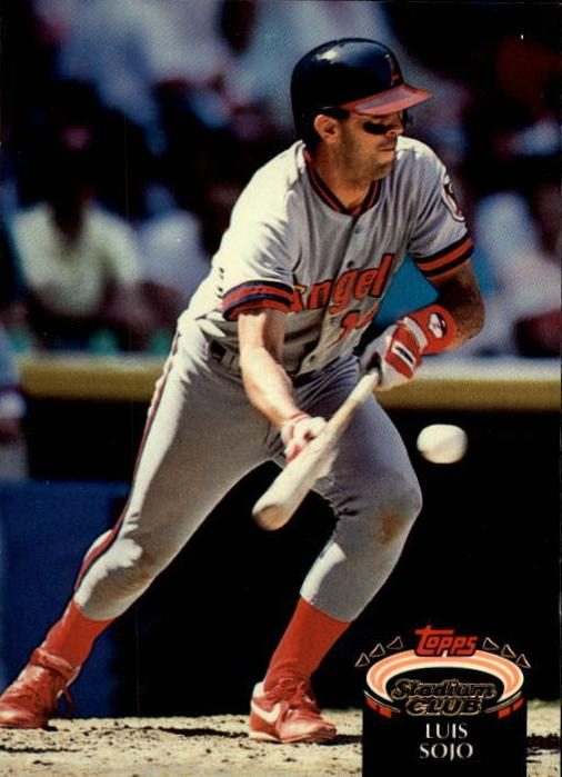 Luis Sojo, 1992 Topps Stadium Club Baseball