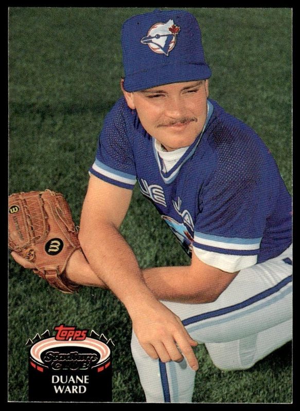 Duane Ward, 1992 Topps Stadium Club Baseball