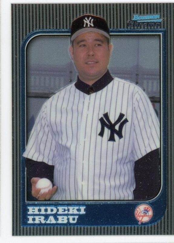 Hideki Irabu, 1997 Bowman Chrome Baseball