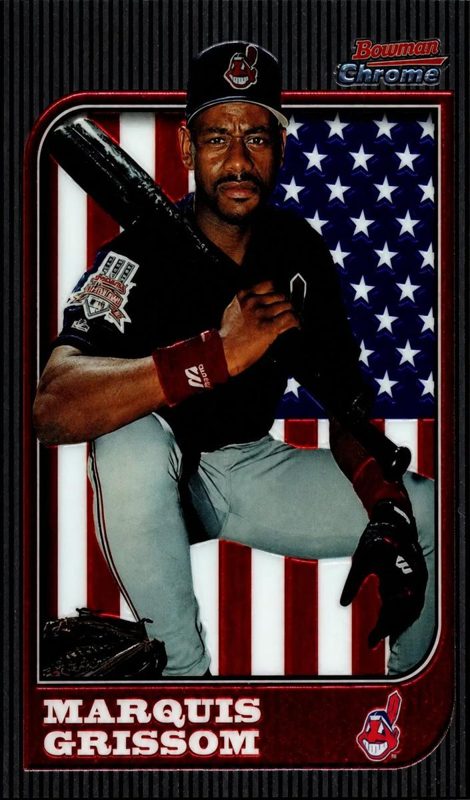 Marquis Grissom, 1997 Bowman Chrome Baseball