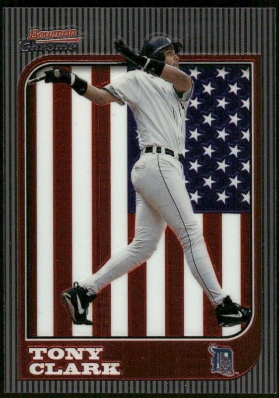 Tony Clark, 1997 Bowman Chrome Baseball